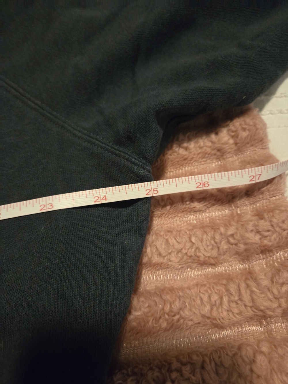 Old Navy, Navy Blue Crewneck Sweatshirt with White Label Accent - Picture 4 of 7